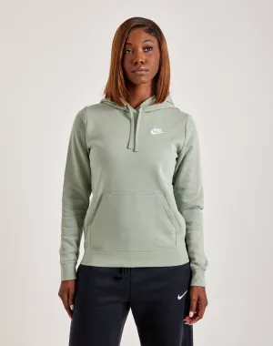 Nike Club Fleece Pullover Hoodie Linen - crafted fashion Ethical fashion choices
