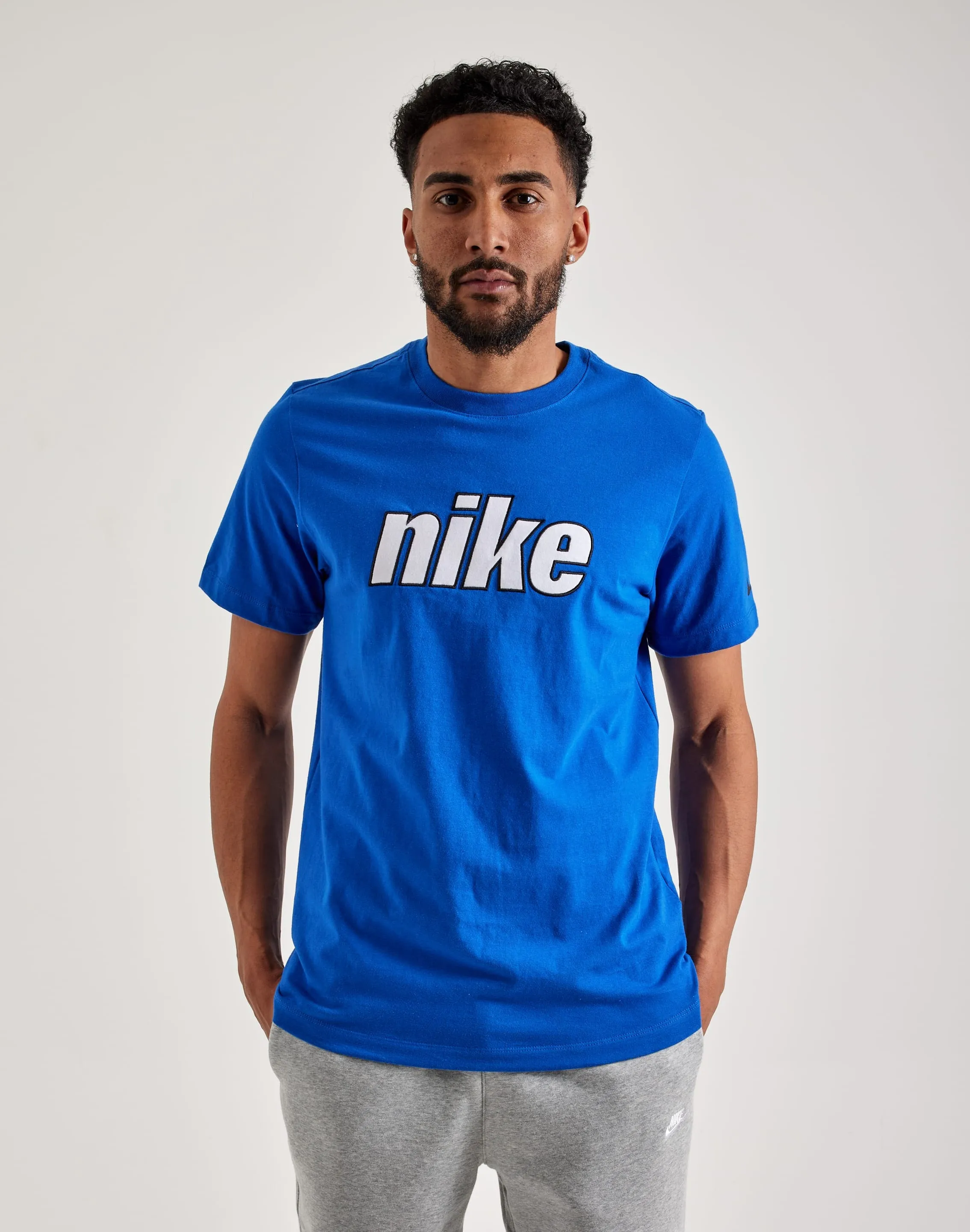 Runway fashion Nike Embroidered Logo Tee Ethical fashion choices