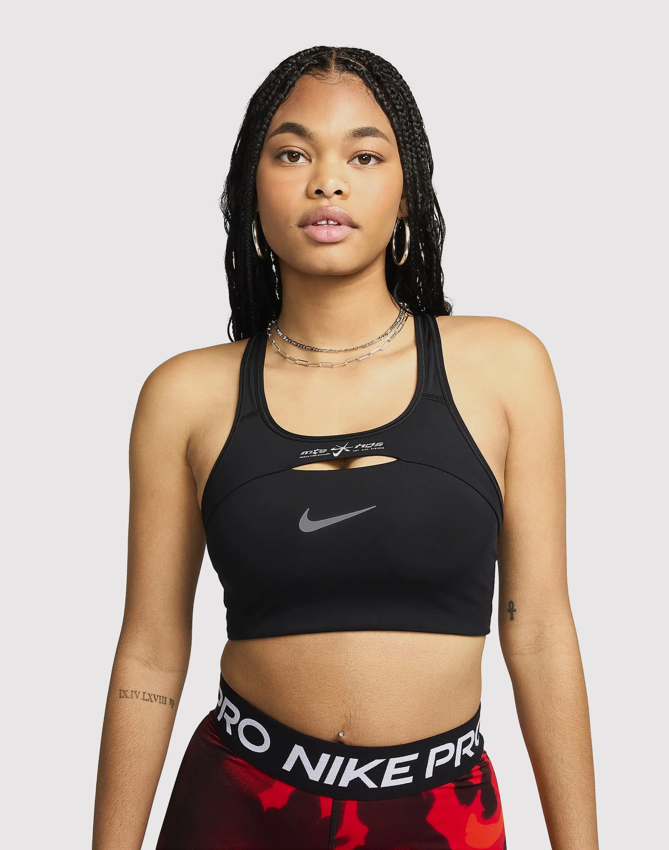 Lace - detailed fashion Nike Megan Thee Stallion Sports Bra Affordable fashion
