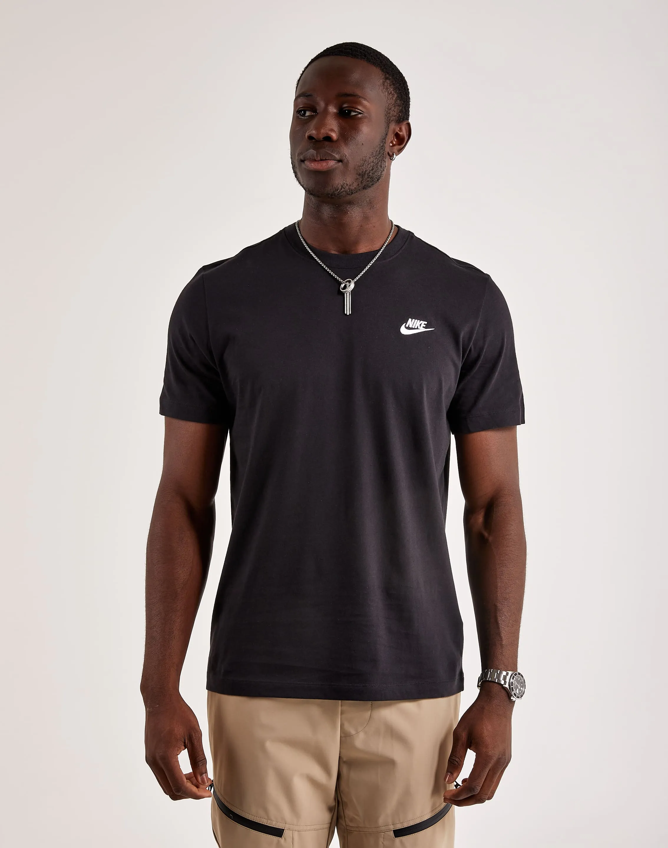 Nike Nsw Club Embroidered Futura Tee Stylish products Smart casual wear