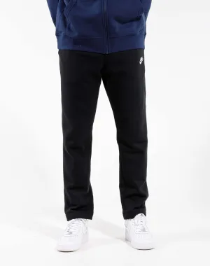 Nike Nsw Club Fleece Open Hem Sweatpants Leather - material fashion Beaded fashion items