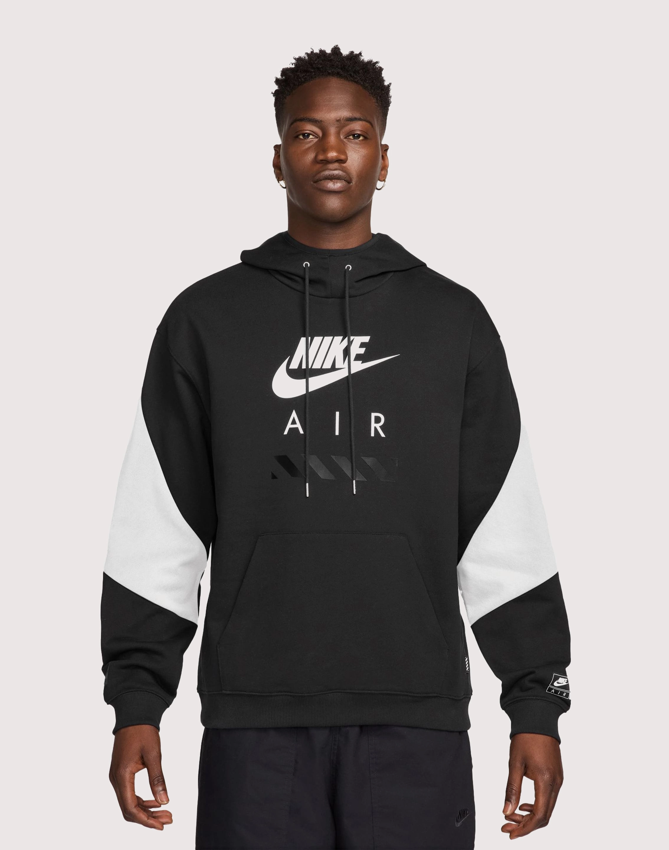 Nike Air Fleece Pullover Hoodie Fashion lookbook Silk - fabric fashion