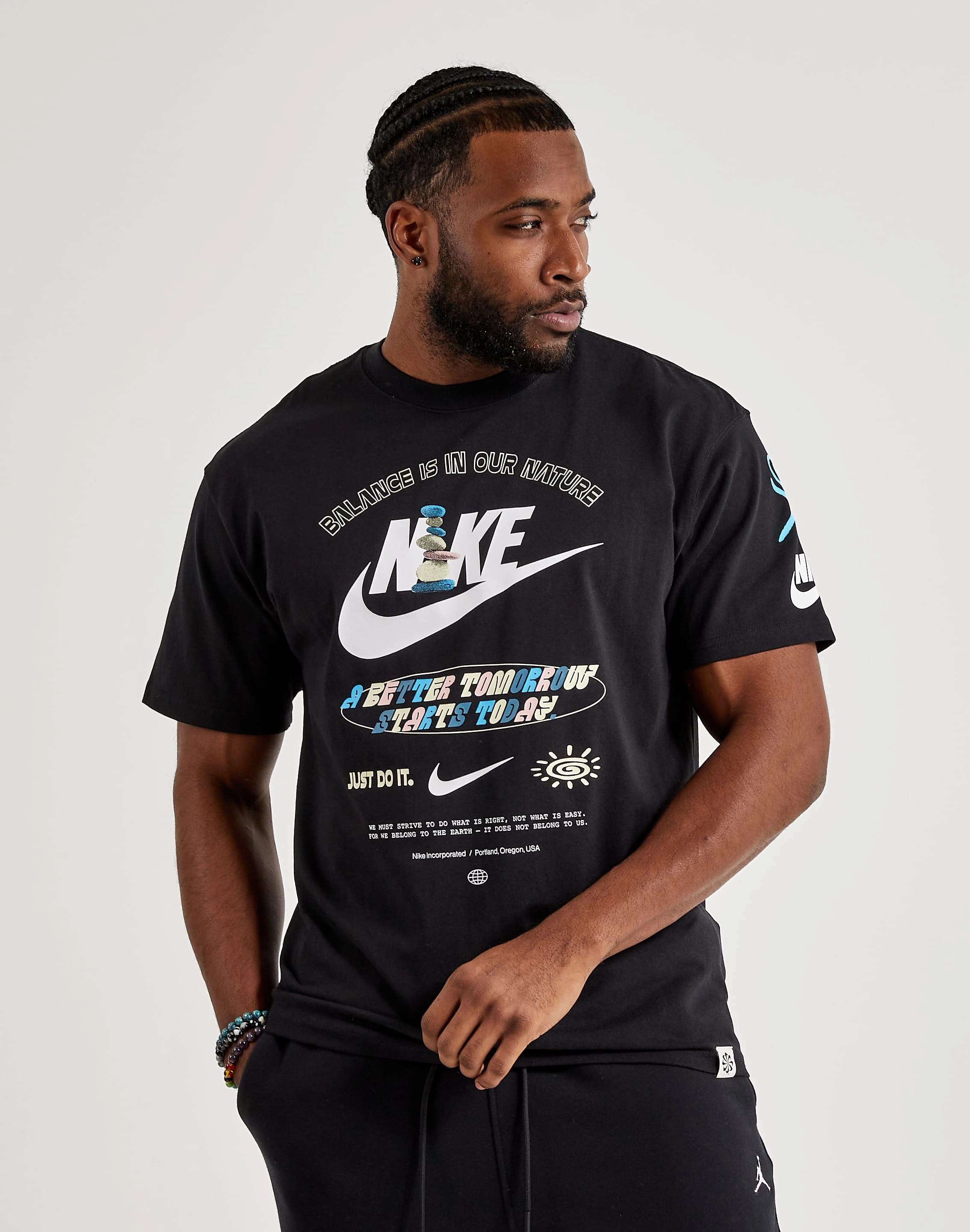 Nike Balance Tee Ethical fashion choices Lace - detailed fashion