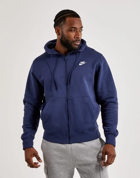 Nike Club Fleece Full-Zip Hoodie Affordable fashion Suede - finished fashion