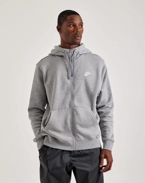Nike Club Fleece Full-Zip Hoodie Athleisure fashion Linen - crafted fashion