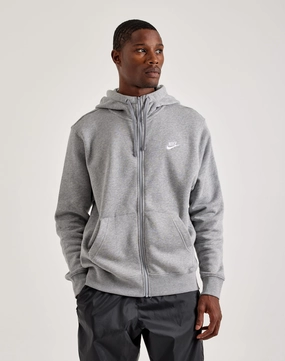 Nike Club Fleece Full-Zip Hoodie Athleisure fashion Linen - crafted fashion