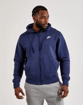 Nike Club Fleece Full-Zip Hoodie Luxury fashion items Printed fashion