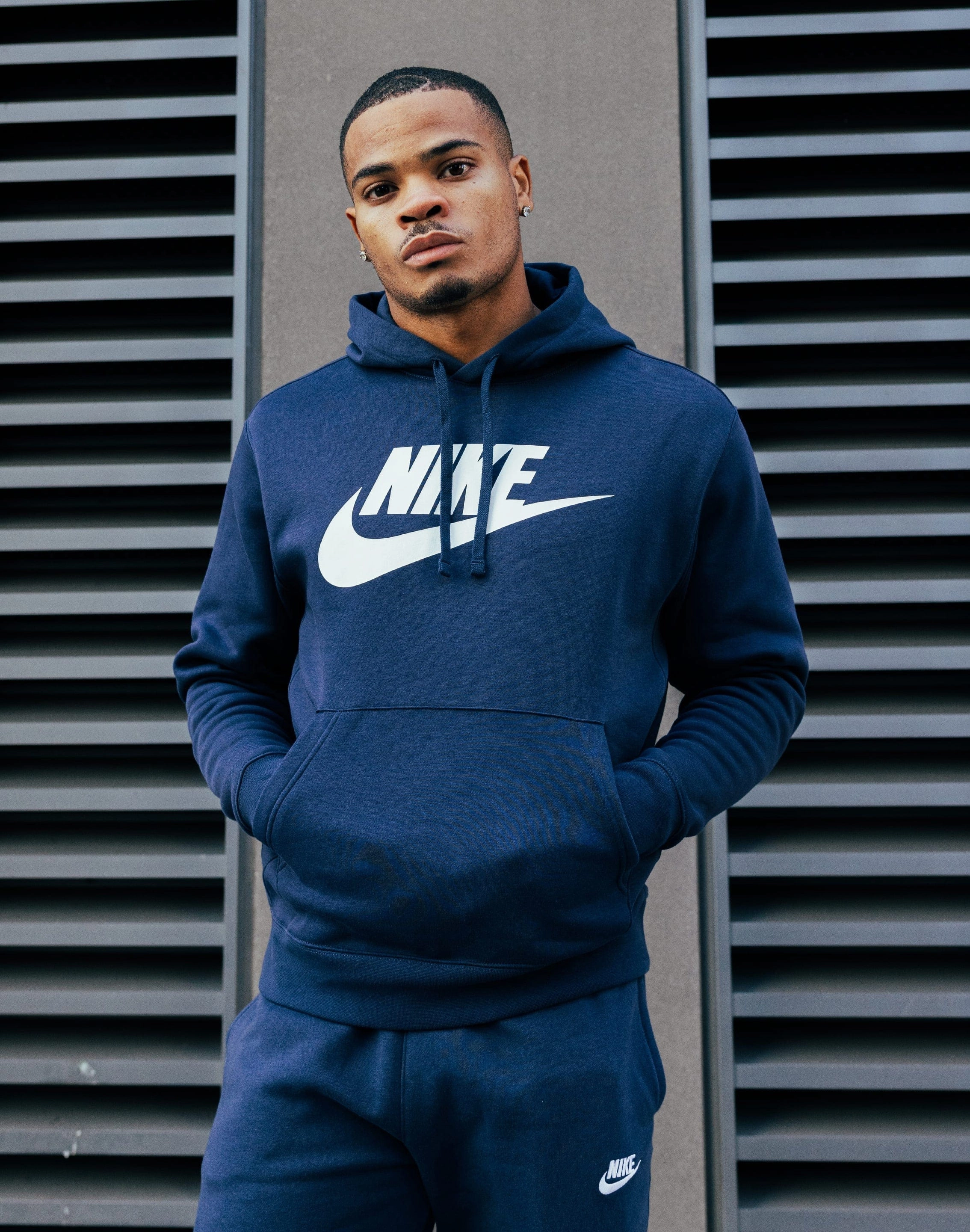 Nike Club Fleece Graphic Pullover Hoodie Wardrobe staples Fashion photography