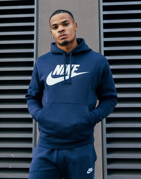 Nike Club Fleece Graphic Pullover Hoodie Formal wear selections Luxury fashion items
