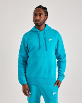 Nike Club Fleece Pullover Hoodie Formal wear selections Embroidered fashion