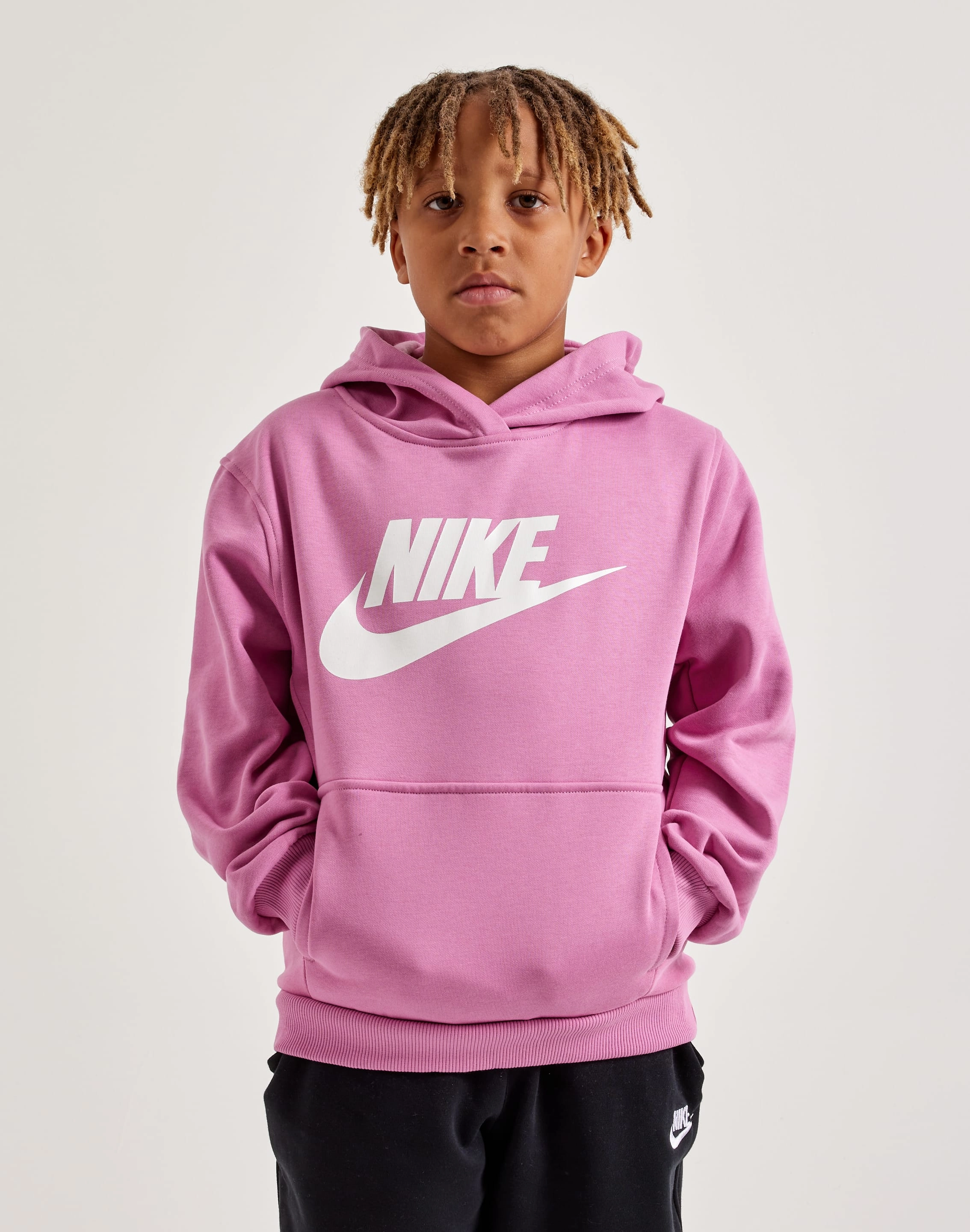 Nike Club Fleece Pullover Hoodie Grade-School Business casual wear Smart fashion (wearables)