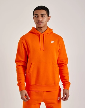Nike Club Fleece Pullover Hoodie Vintage - inspired fashion Leather - material fashion