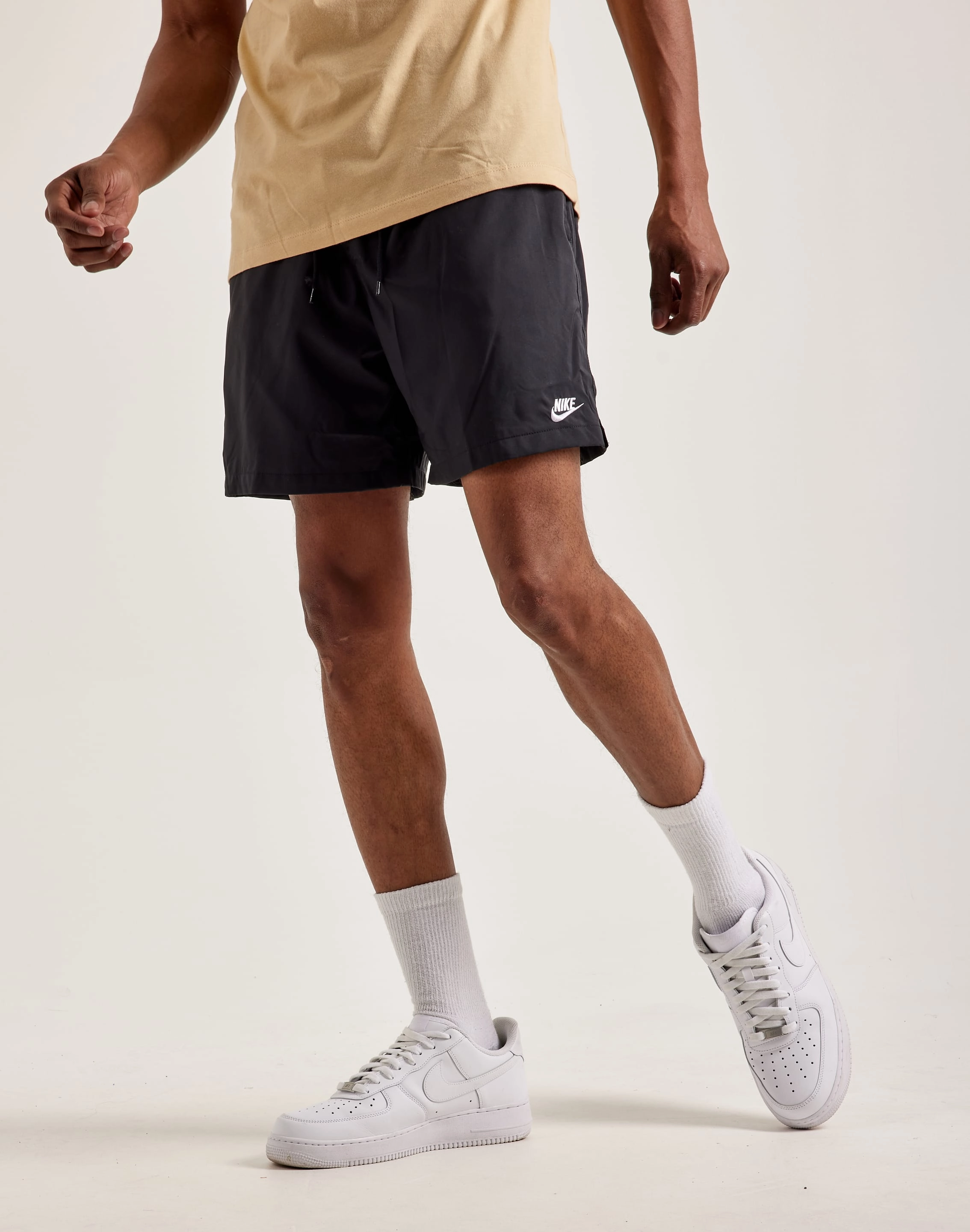 Nike Club Woven Flow Shorts Wool - sourced fashion