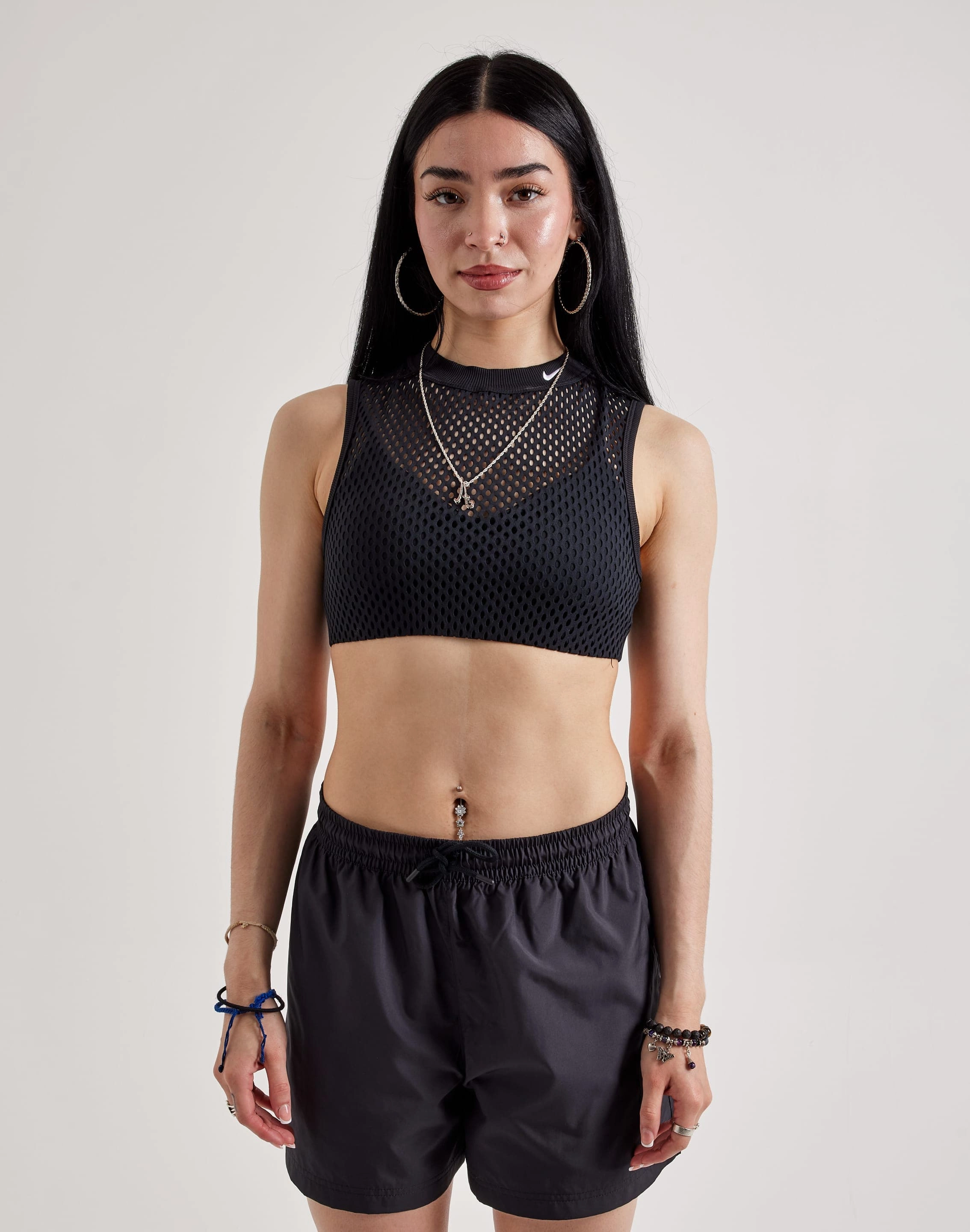 Nike Indy Net Sports Bra Fashion rental Leather - material fashion
