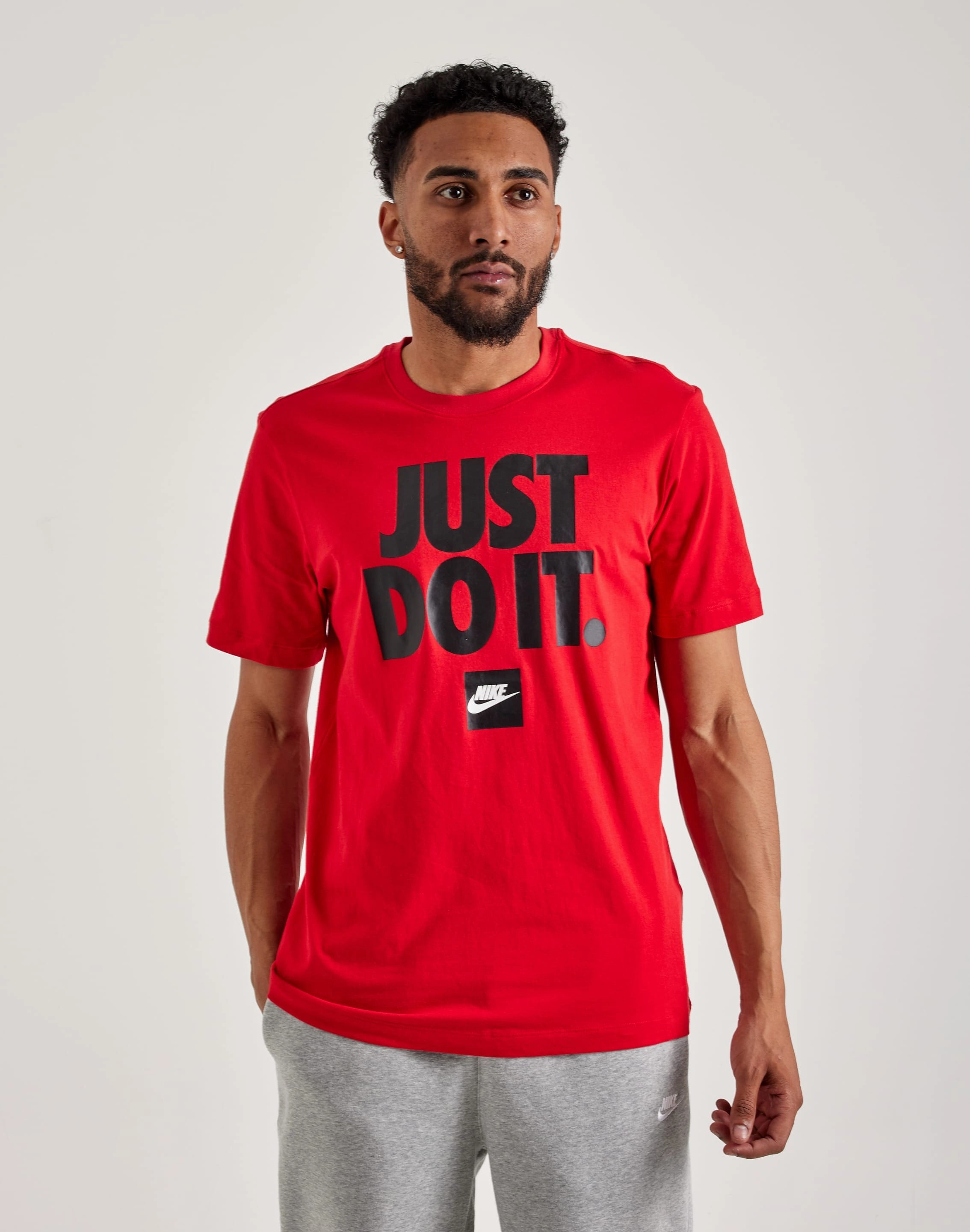 Nike Just Do It Tee Embroidered fashion Street fashion