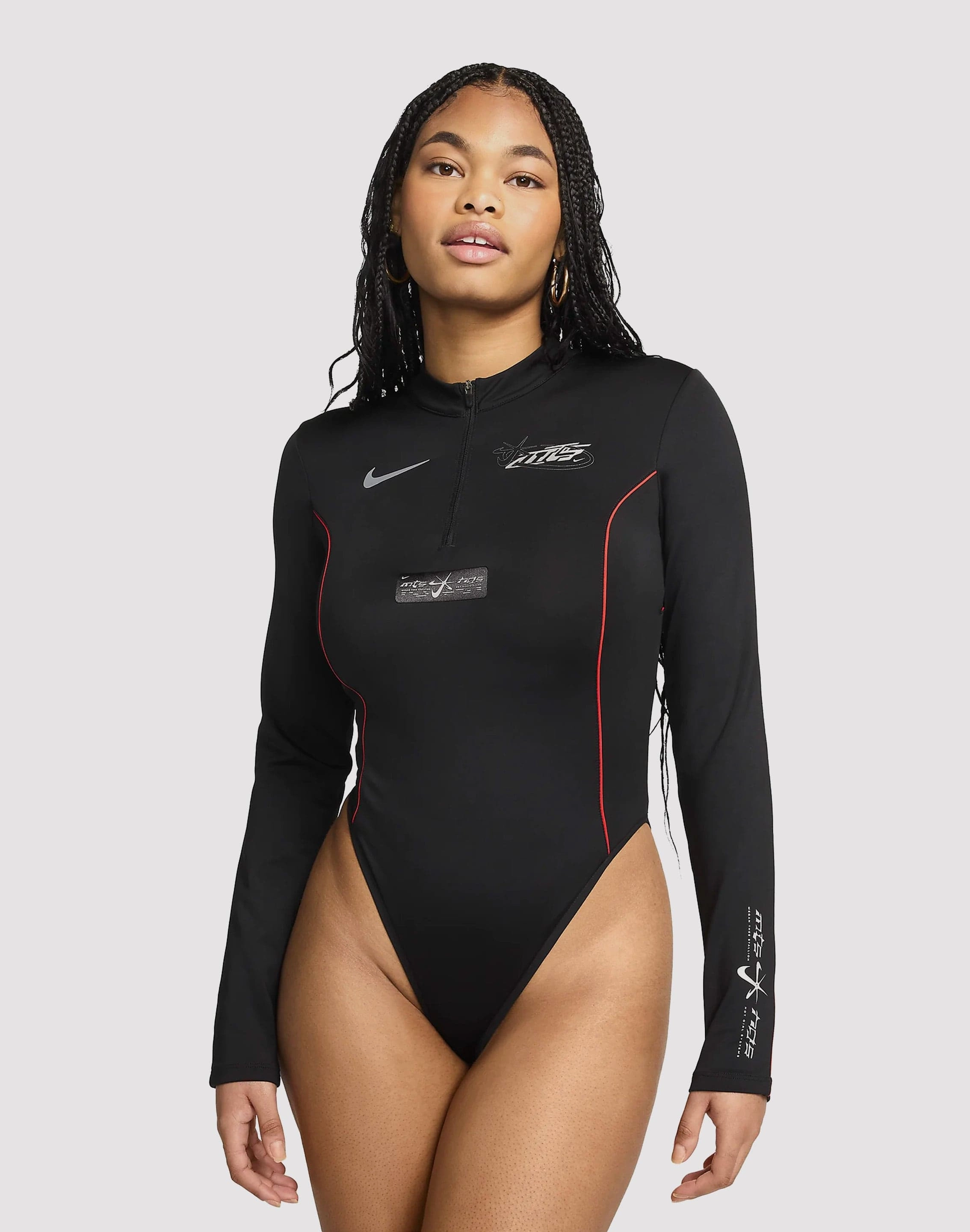Nike Megan Thee Stallion Long-Sleeve Bodysuit Nautical - themed fashion Workwear options
