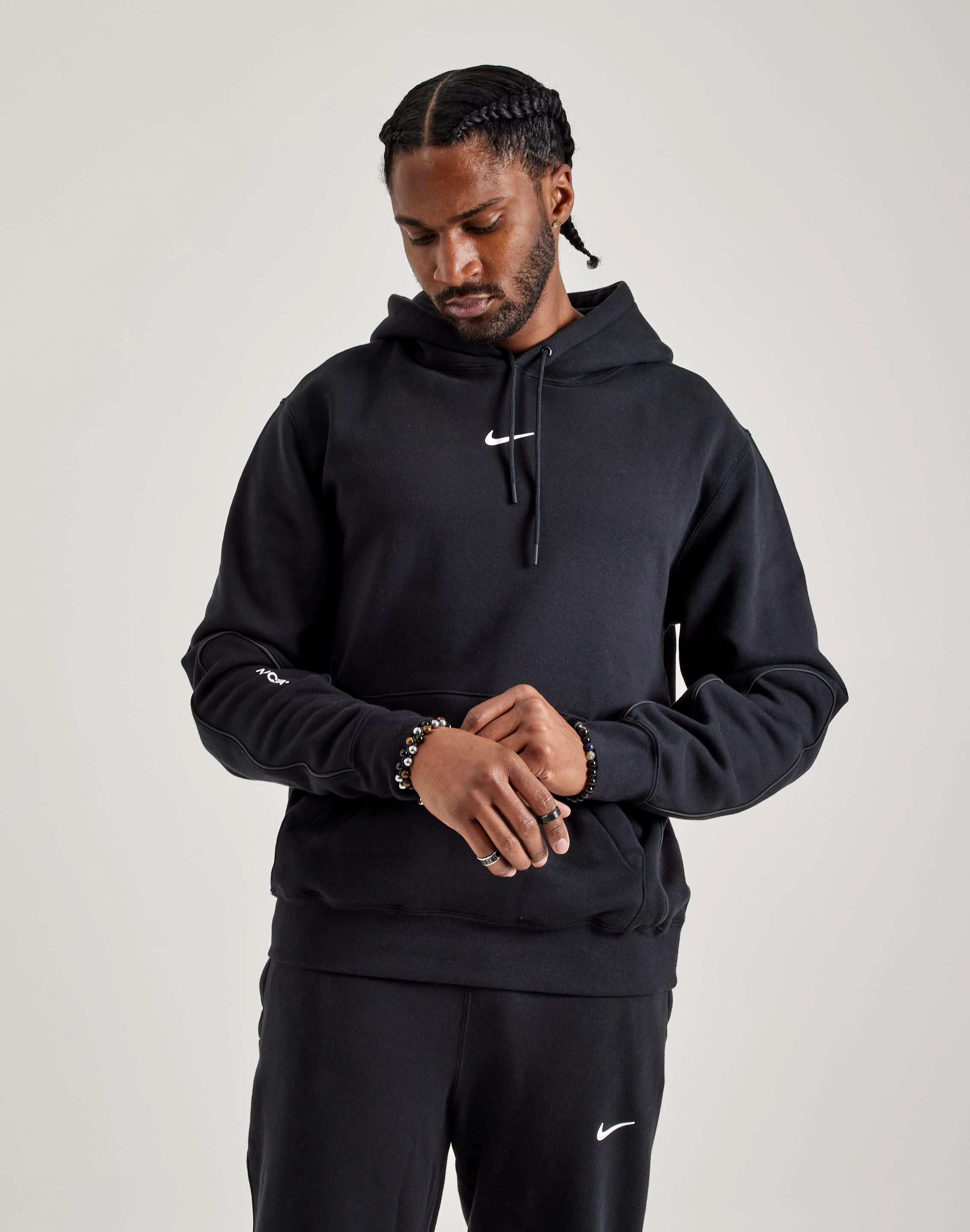 Nike NOCTA Fleece Hoodie Denim - based fashion Comfortable apparel