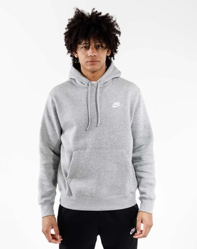 Nike Nsw Club Fleece Pullover Hoodie Denim products Street fashion