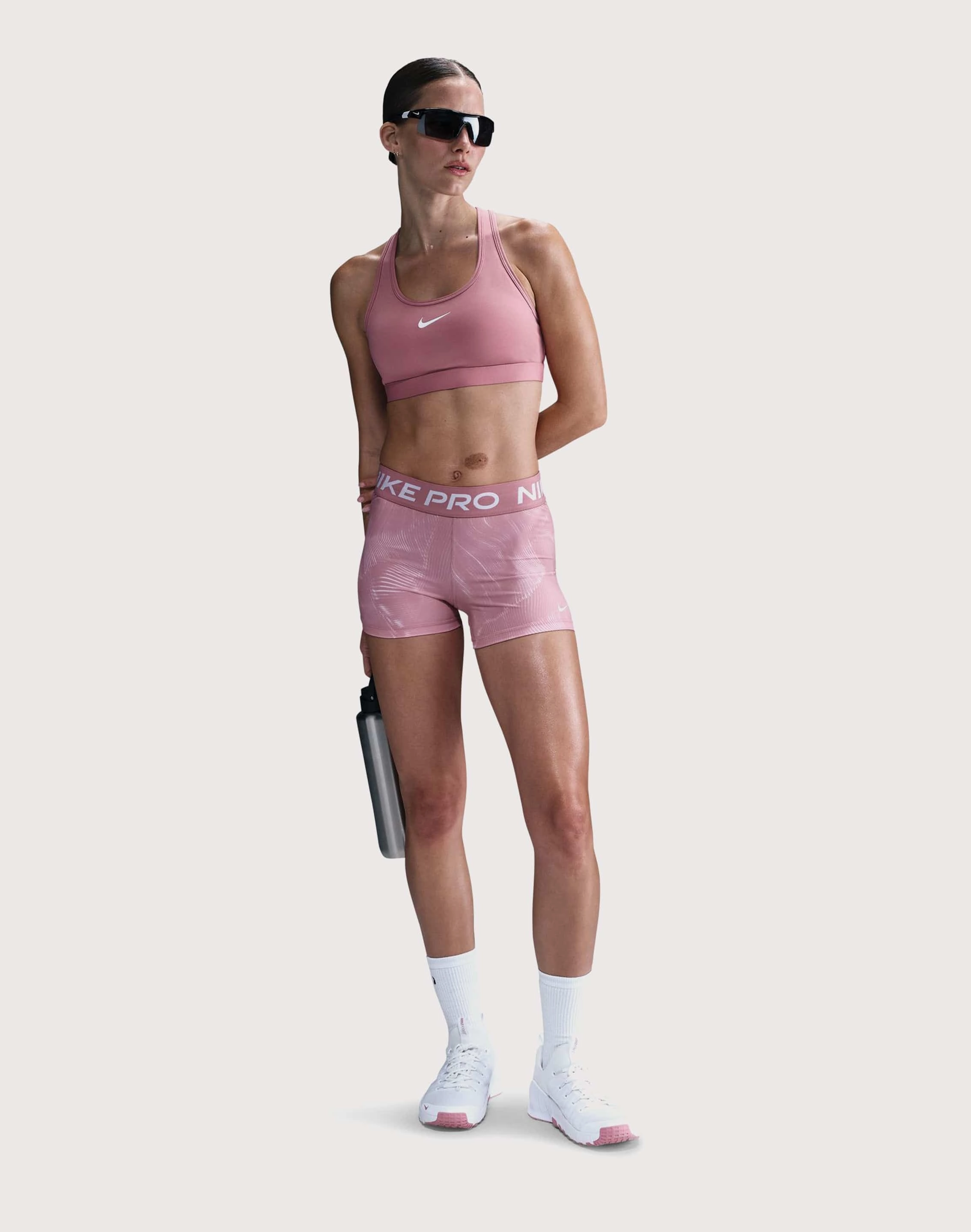 Nike "Pro 3"" Pink Shorts" Classic fashion pieces Comfortable apparel
