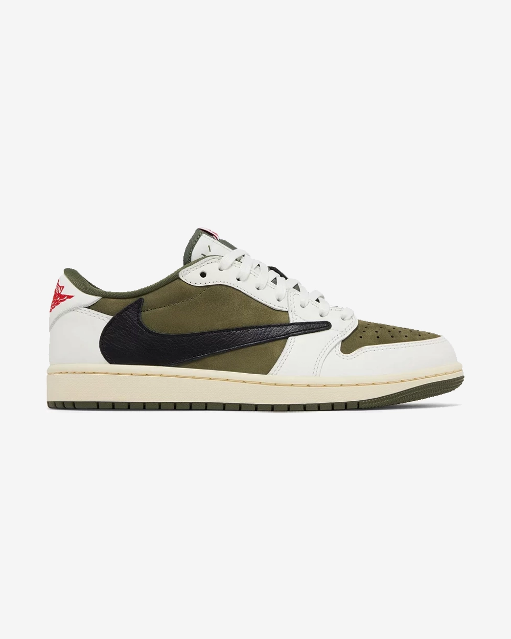 NIKE X TRAVIS SCOTT JORDAN1 RETRO LOW OG SP MEDIUM OLIVE