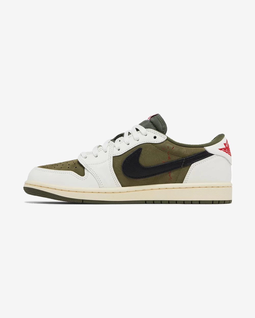 NIKE X TRAVIS SCOTT JORDAN1 RETRO LOW OG SP MEDIUM OLIVE