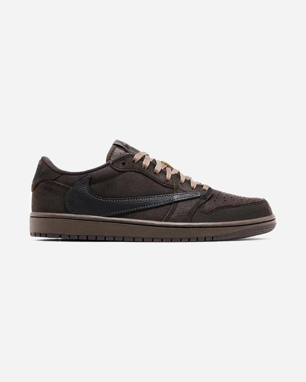 NIKE X TRAVIS SCOTT JORDAN1 RETRO LOW OG SP PRESCHOOL VELVET BROWN