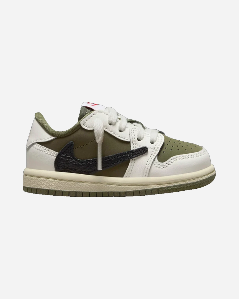 NIKE X TRAVIS SCOTT JORDAN1 RETRO LOW OG SP TODDLER MEDIUM OLIVE