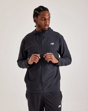 Nylon - included fashion New Balance Athletics Woven Full-Zip Jacket Clothing types