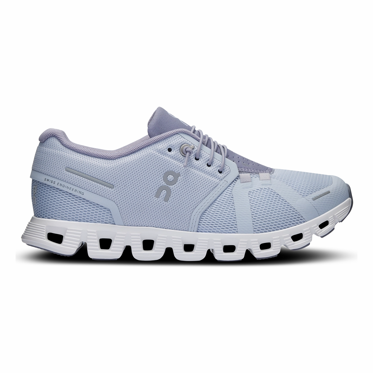 ON Cloud 5 - Heather - Fossil Meticulously crafted Determined