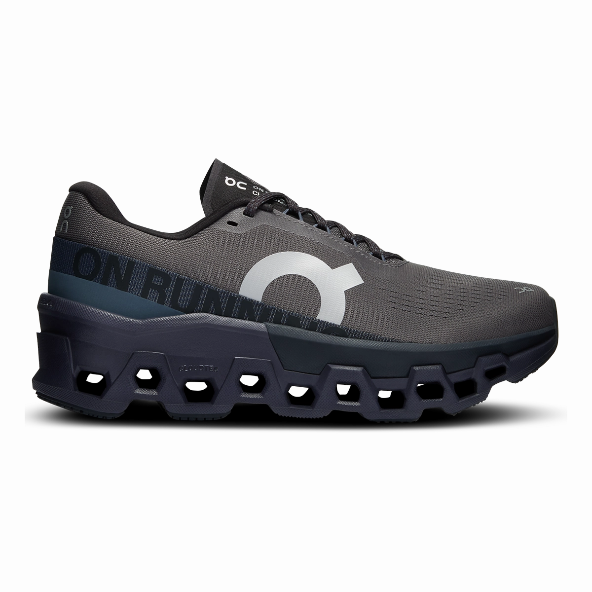 ON Cloudmonster 2 - Asphalt - Iron Informed Intentional