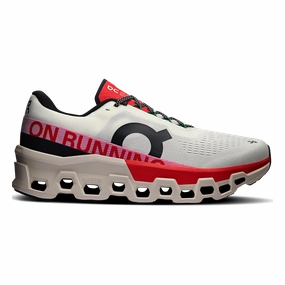 ON Cloudmonster 2 - Ivory - Silver Tough Impressive