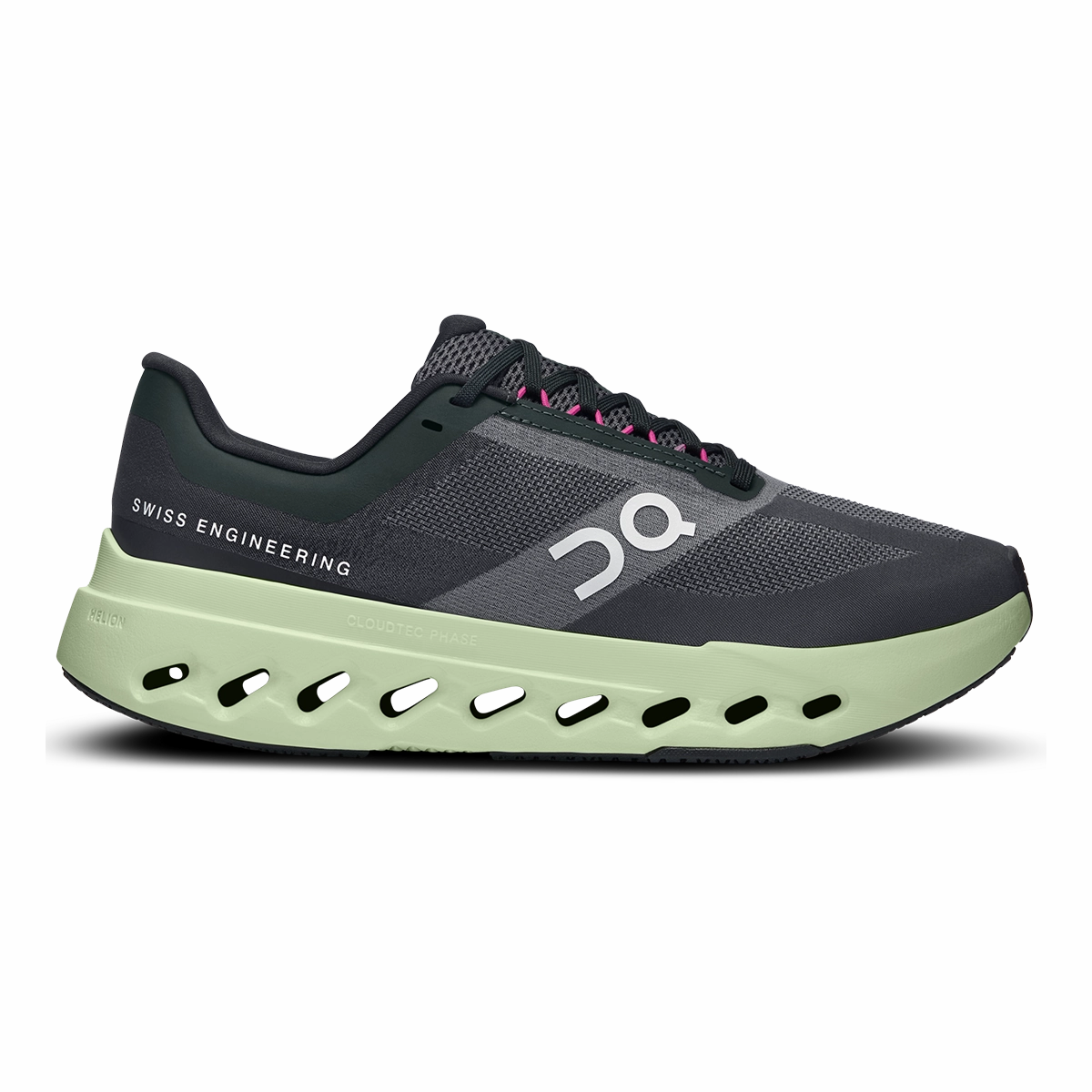 ON Cloudsurfer Next - Black - Lima Cultivated Green