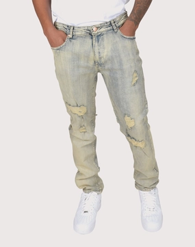 Online fashion shopping Grindhouse Vintage Ripped Denim Jeans Fashion photography