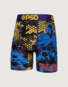 Organic fashion products Psd Underwear Black Panther Boxer Briefs Activewear gear
