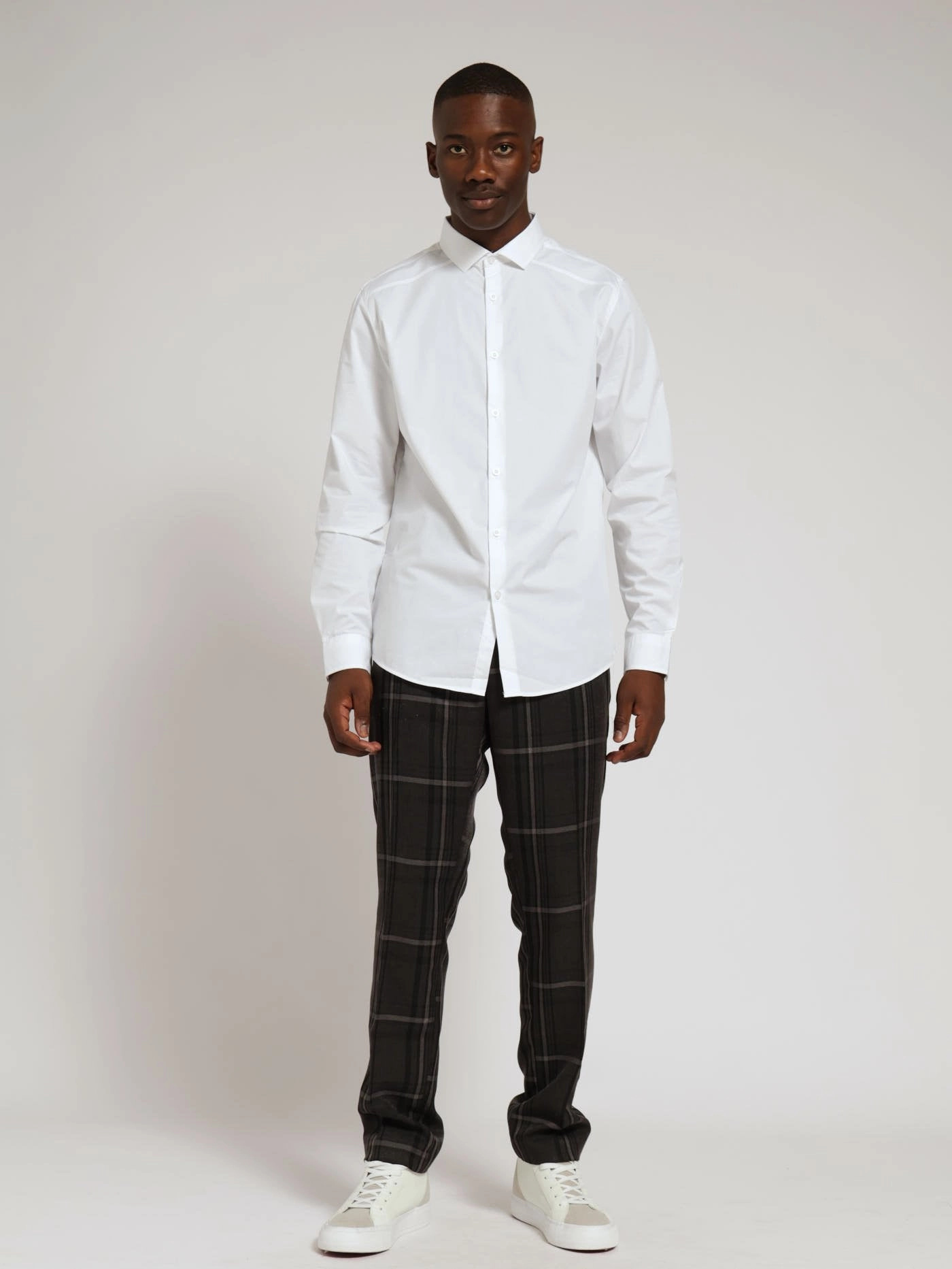 Panel Shirt - White Activewear gear Fashion brands