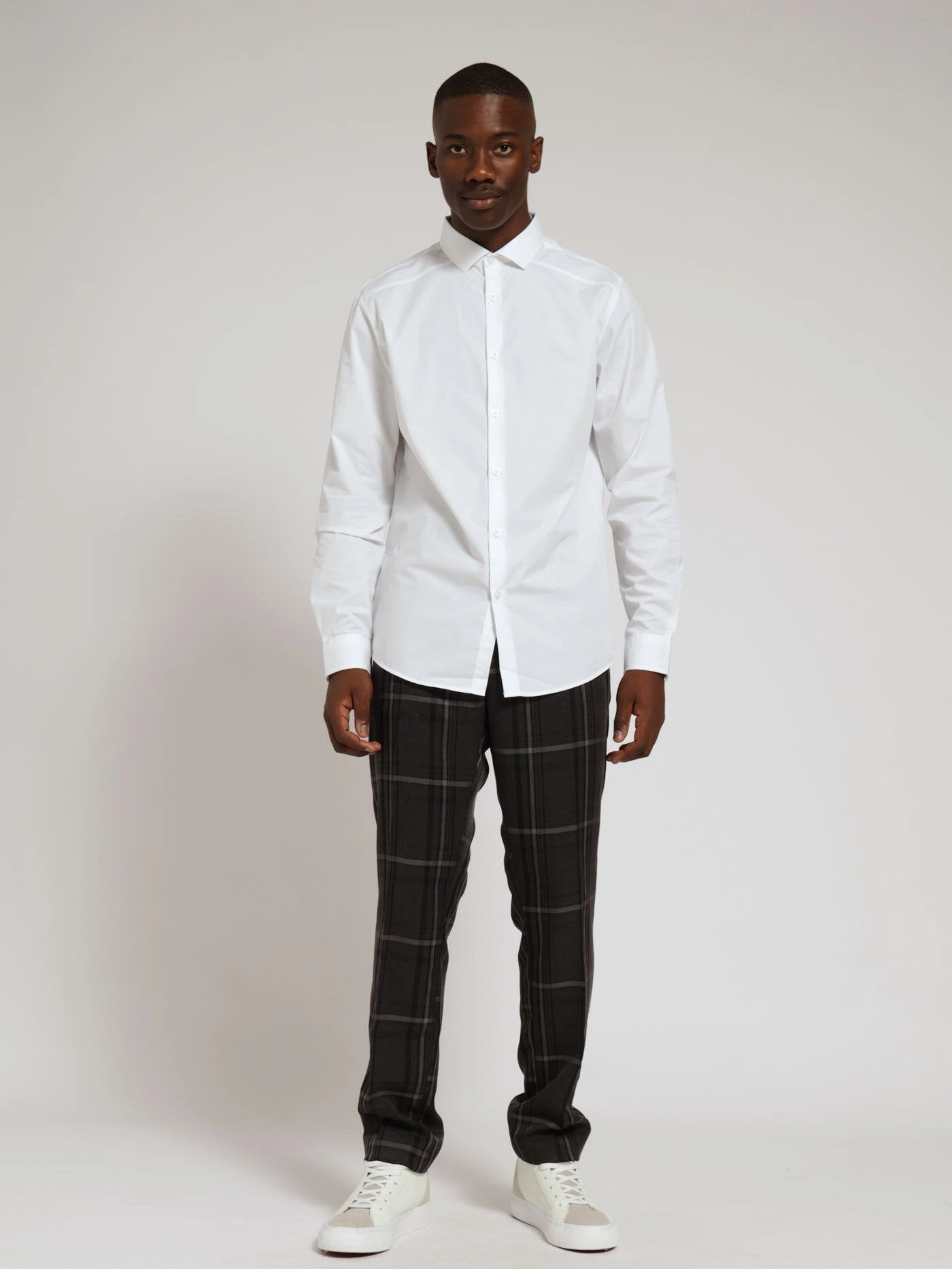 Panel Shirt - White Activewear gear Fashion brands
