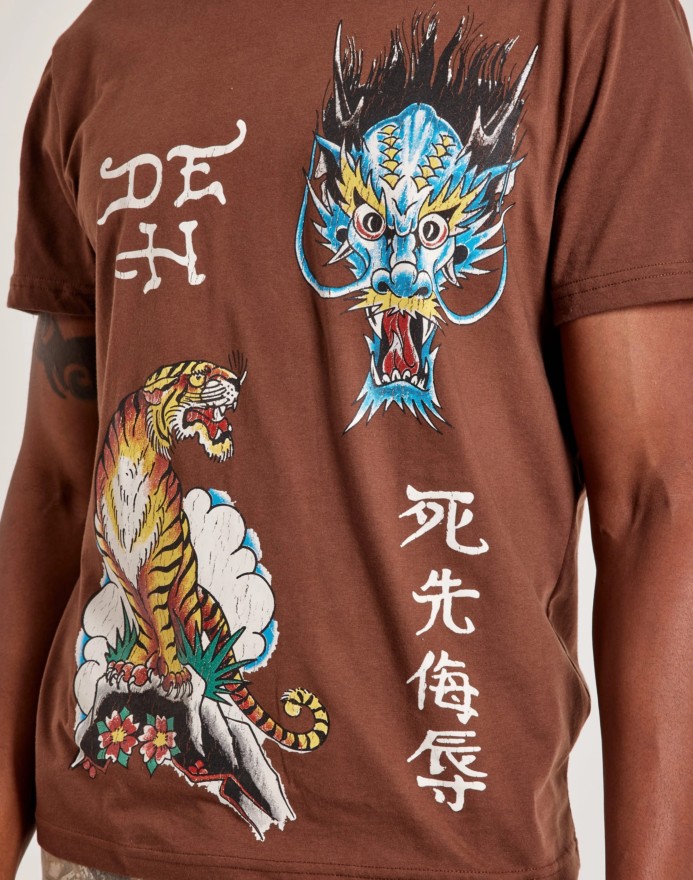 Party wear Ed Hardy Tiger Dragon Tee