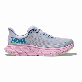 Playful Hoka Arahi 7 - Gull - Pink Twilight Hygienic