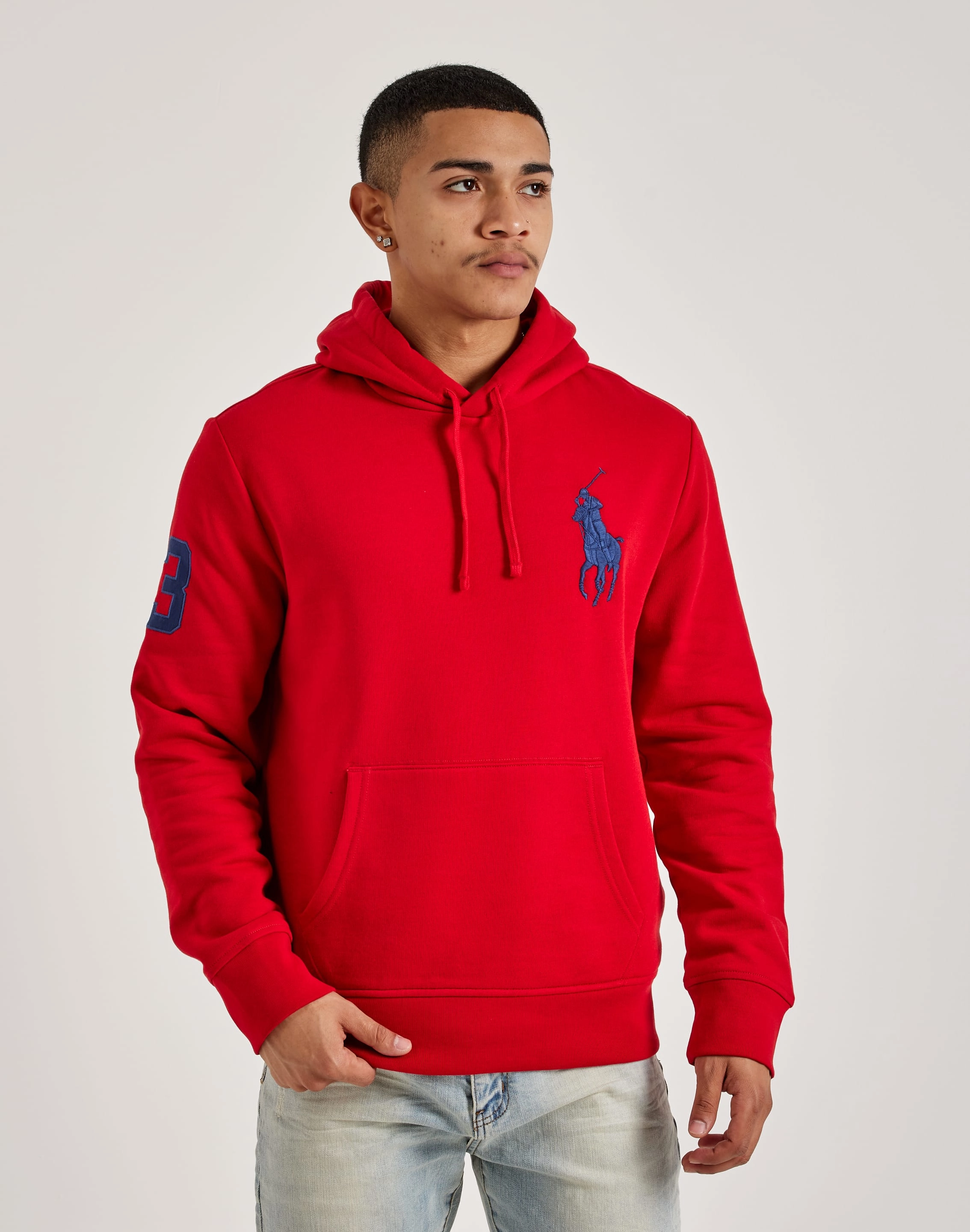 Polo Ralph Lauren Big Pony Fleece Hoodie Military - inspired fashion Fashion labels