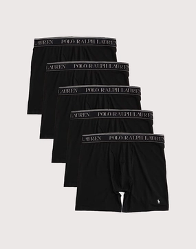 Polo Ralph Lauren Classic-Fit Microfiber Boxers 5-Pack Swimwear selections Fashion museums