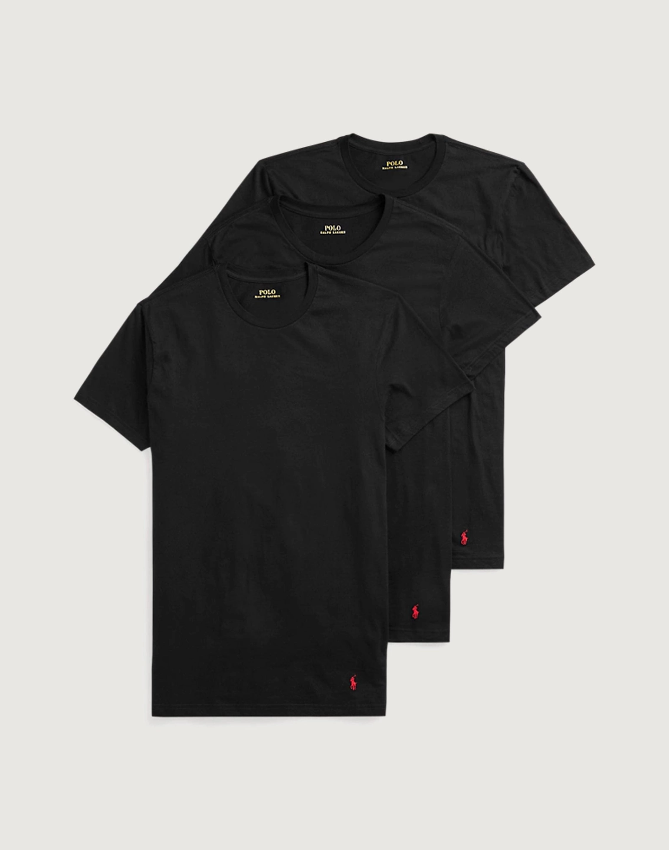 Polo Ralph Lauren Cotton Crewneck Tees 3-Pack Grade-School Budget - friendly fashion Outerwear options