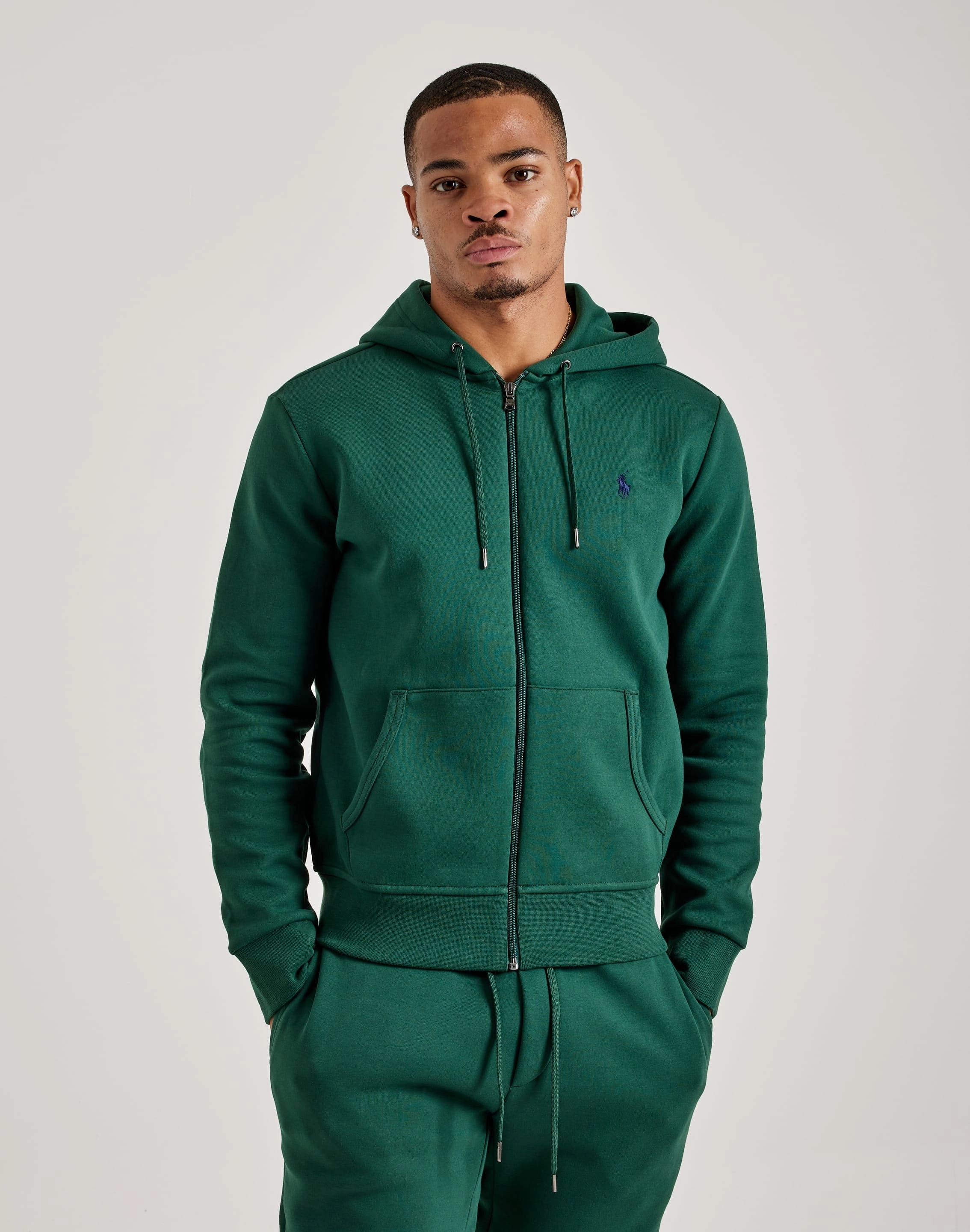 Modern fashion Polo Ralph Lauren Double-Knit Full-Zip Hoodie Fashion museums