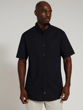 Poplin Shirt - Navy Budget - friendly fashion Clothing and accessories