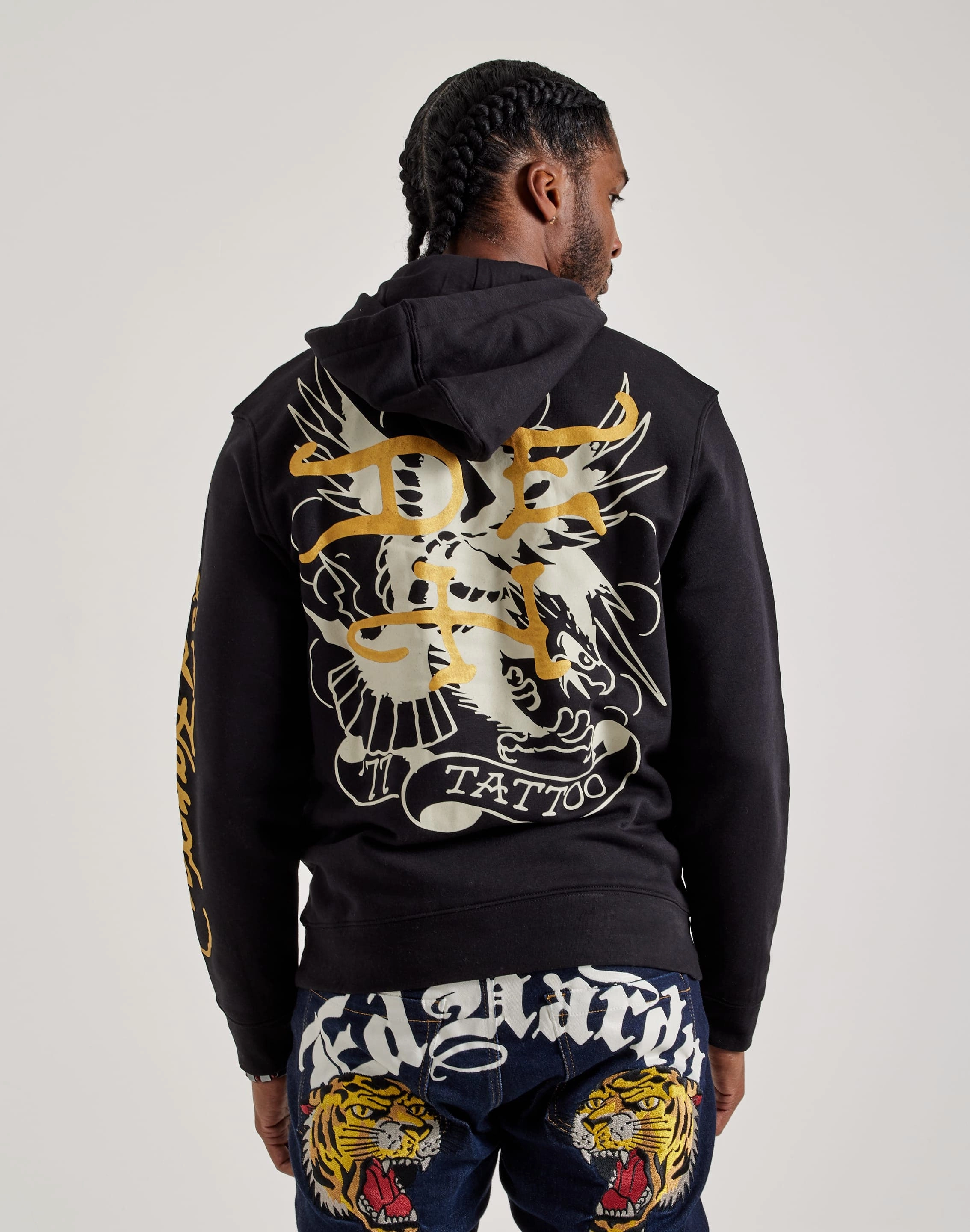 Popular fashion picks Ed Hardy Fire Skull Hoodie
