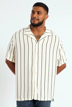Popular fashion picks Short Sleeve Stripe Shirt - Off White Clothing prices