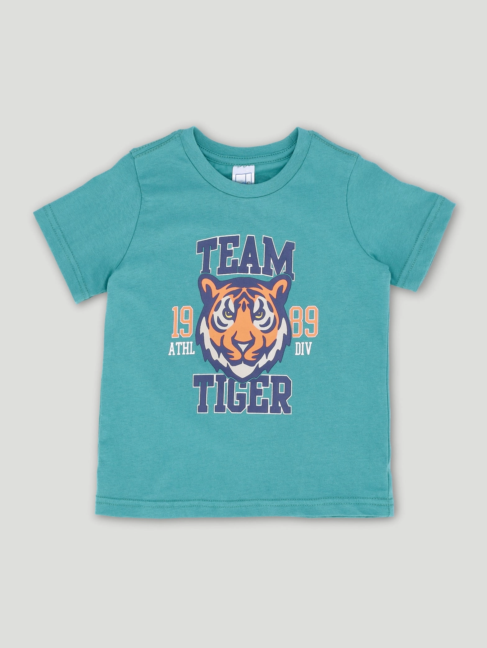 Pre-Boys Tiger Tee - Teal