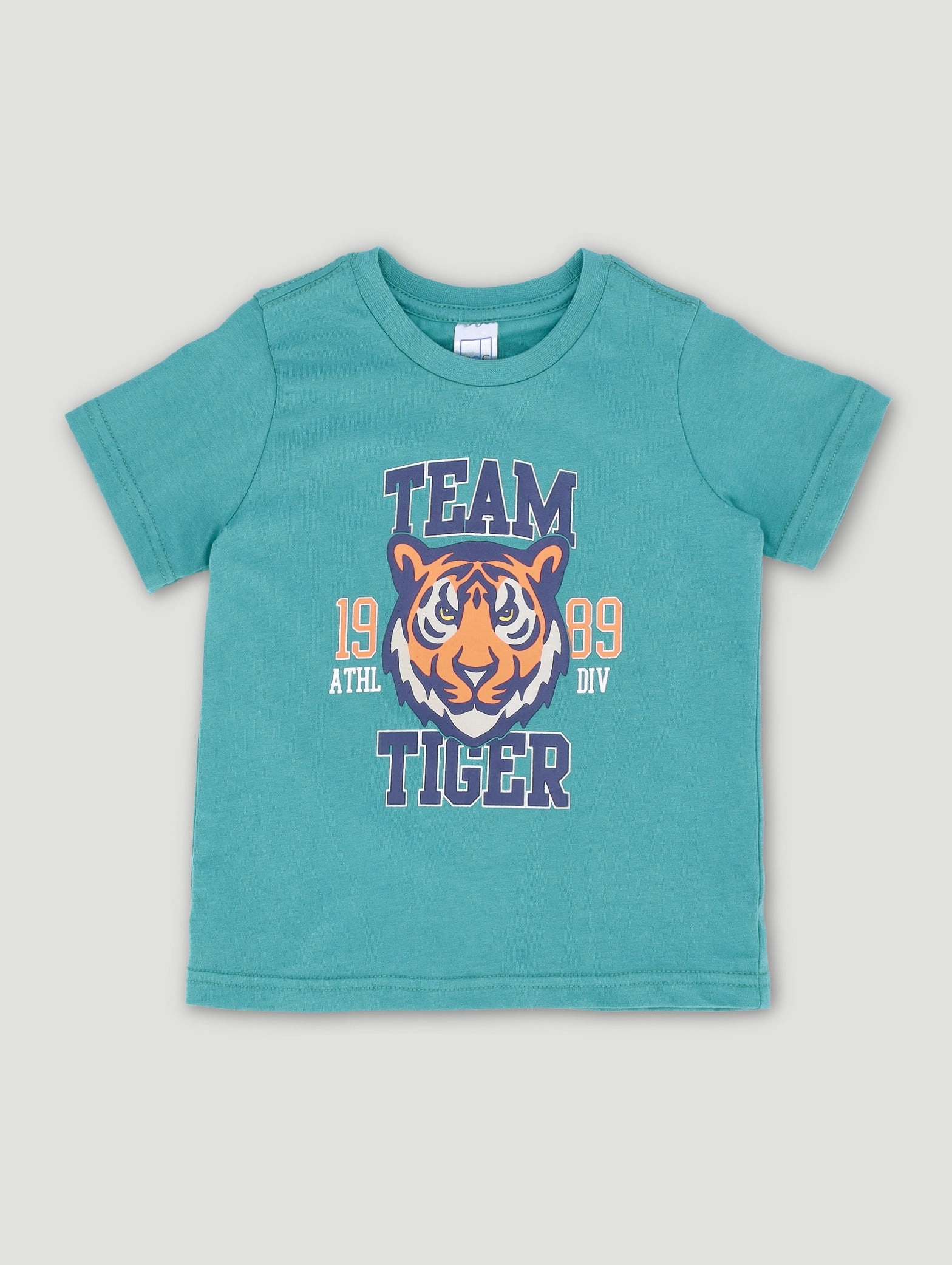 Pre-Boys Tiger Tee - Teal