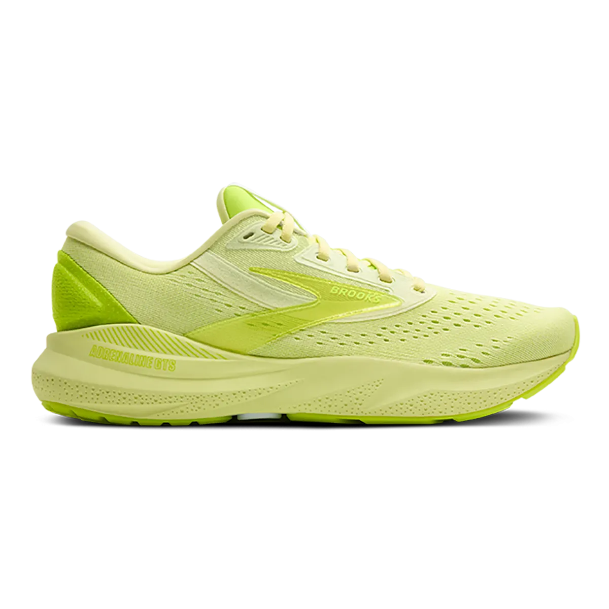 Prestigious Brooks Adrenaline GTS 24 Lime Green - Nightlife Avant-garde