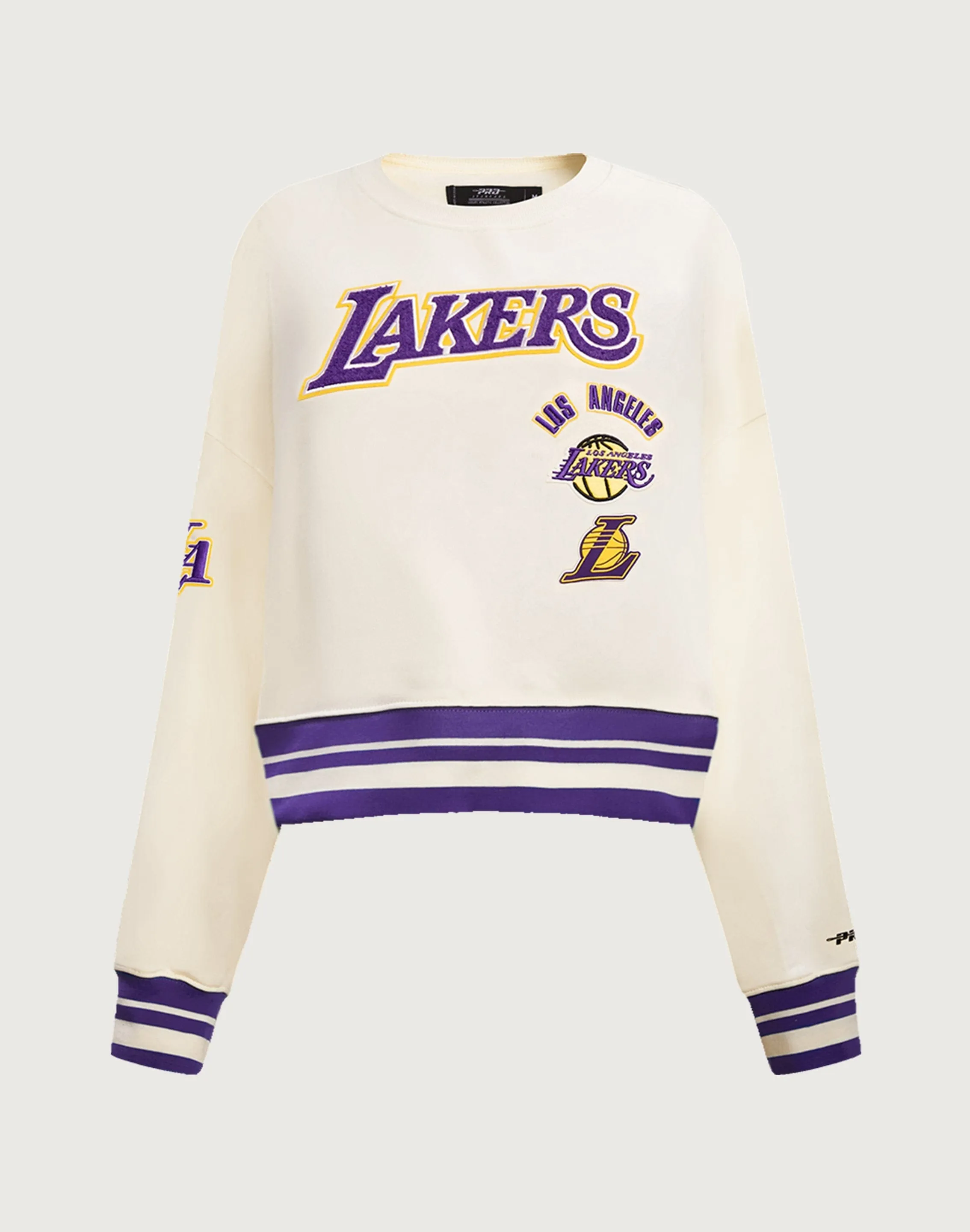 Pro Standard Los Angeles Lakers Retro Classic Crewneck Everyday wear Minimalist fashion