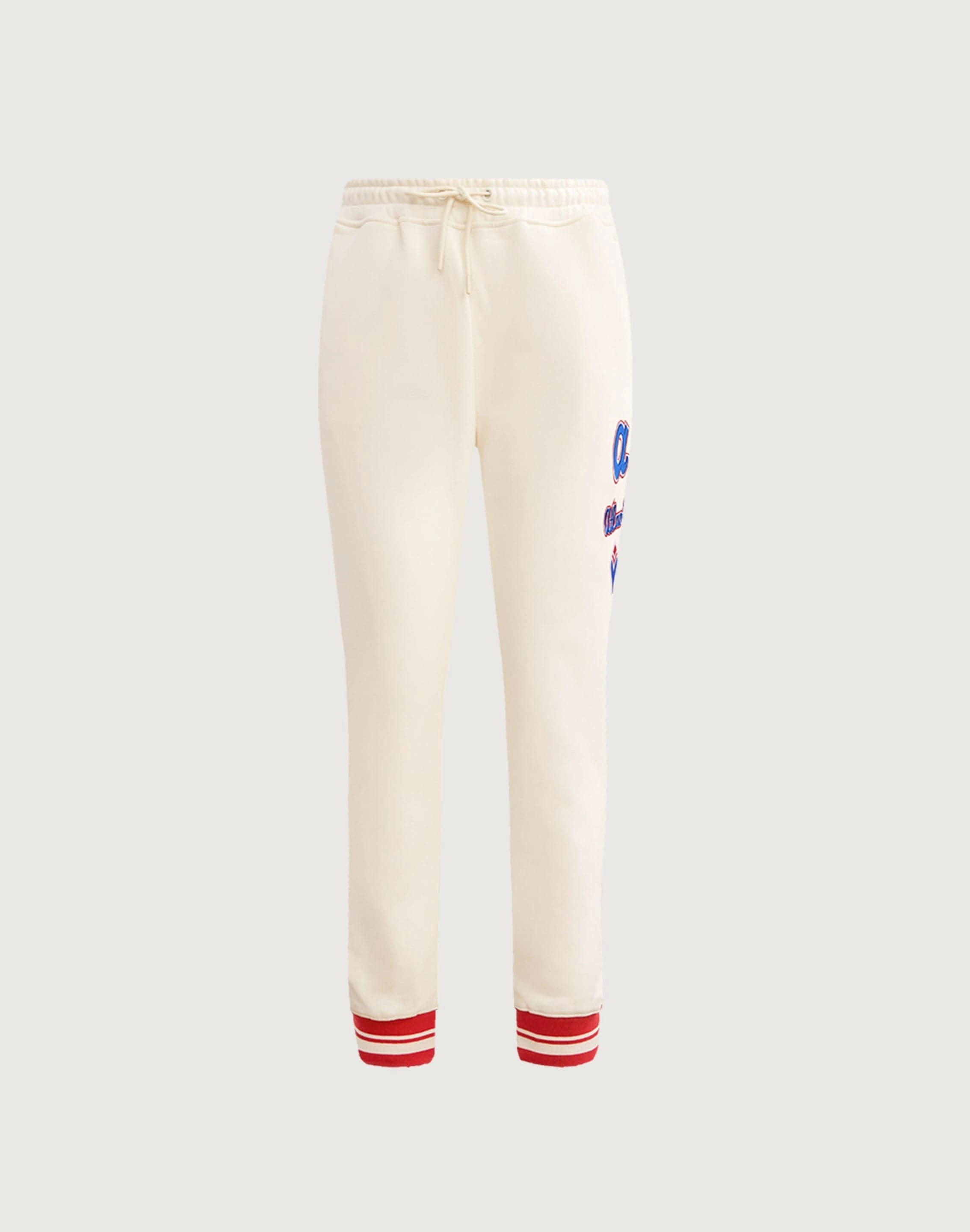 Pro Standard Atlanta Braves Retro Classic Rib Sweatpants Seasonal wear Nautical - themed fashion